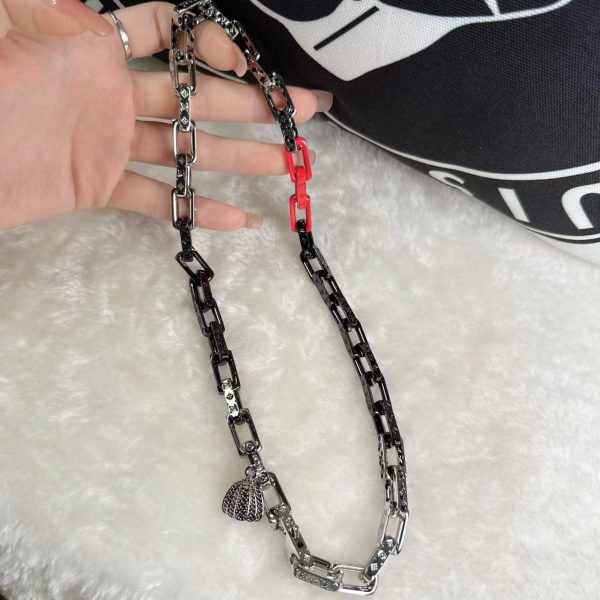 18K Louis x YK Monogram Chain Necklace - 图片 5