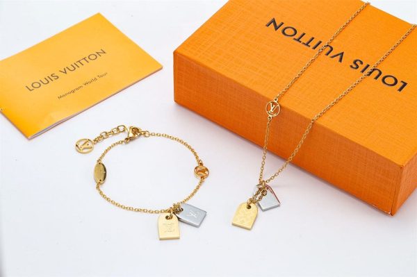 18K Louis Nanogram Necklace - 图片 9