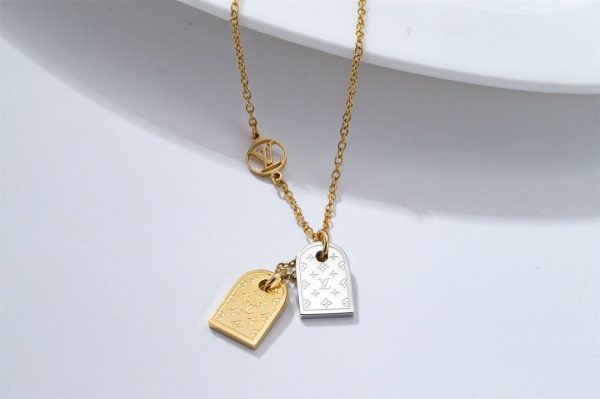 18K Louis Nanogram Necklace - 图片 5