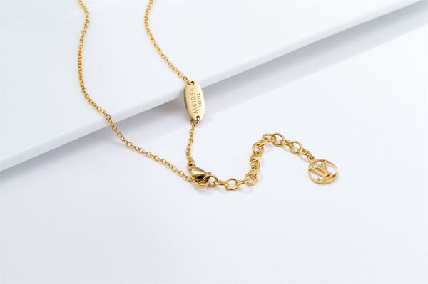 18K Louis Nanogram Necklace - 图片 8