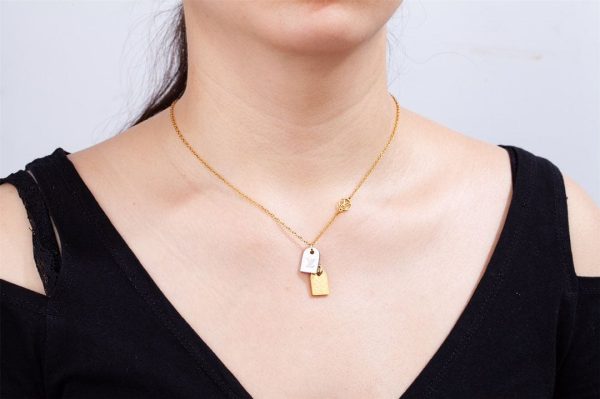 18K Louis Nanogram Necklace - 图片 3