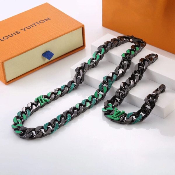 18K Louis 2054 Chain Link Necklace - 图片 4