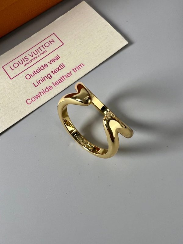18K Louis Volt Upside Down Ring - 图片 7