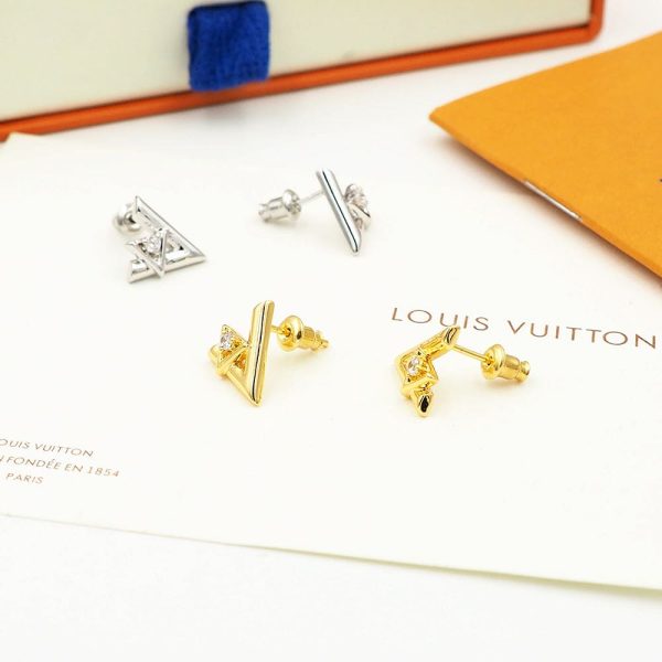 18k Louis Volt One Earrings - 图片 4