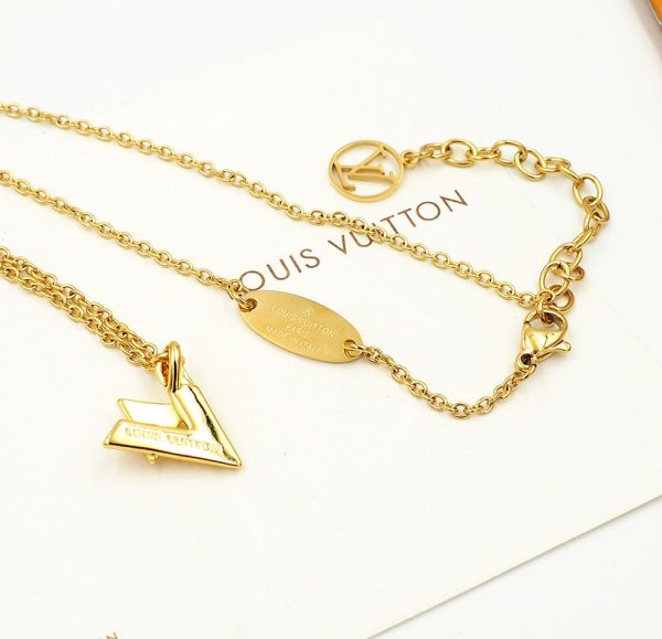 18K Louis Volt One Necklace - 图片 6
