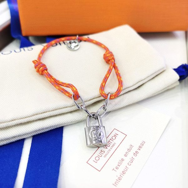 18K Louis Silver Lockit X Virgil Abloh Bracelet - 图片 4