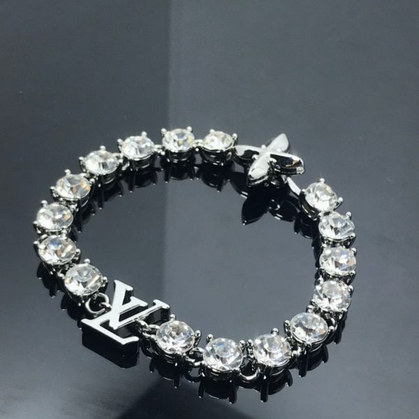 18K Louis Crystals Bracelet - 图片 3