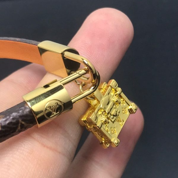 18K Louis Petite Malle Charm Bracelet - 图片 2