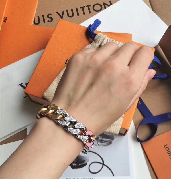 18K Louis Monochain Soapy Bracelet - 图片 6
