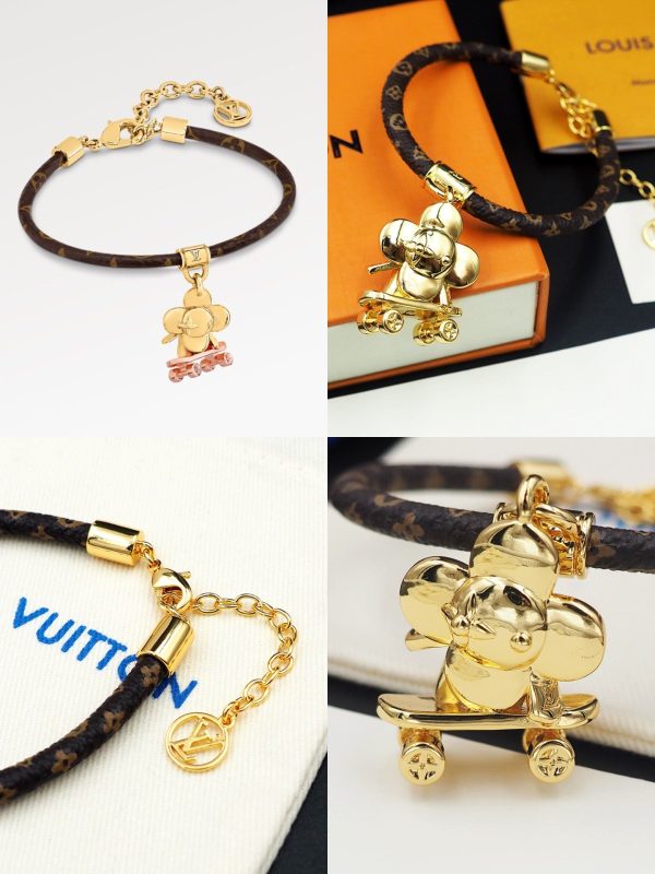 18K Louis VIVIENNE KICK FLIP Bracelet - 图片 4