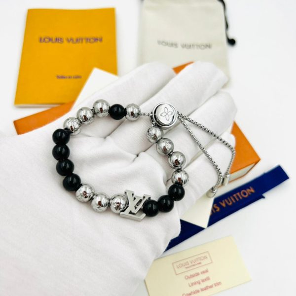 18K Louis Monogram Beads Bracelet - 图片 5