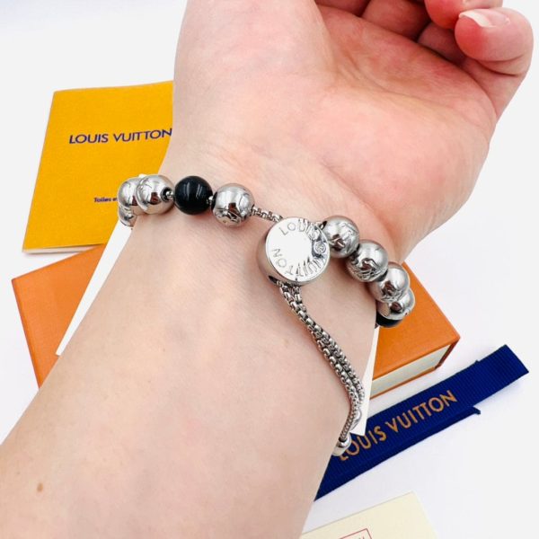 18K Louis Monogram Beads Bracelet - 图片 6