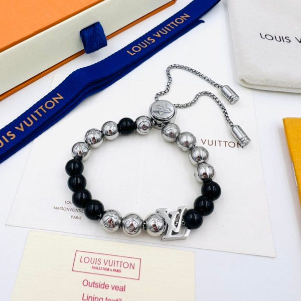 18K Louis Monogram Beads Bracelet - 图片 7