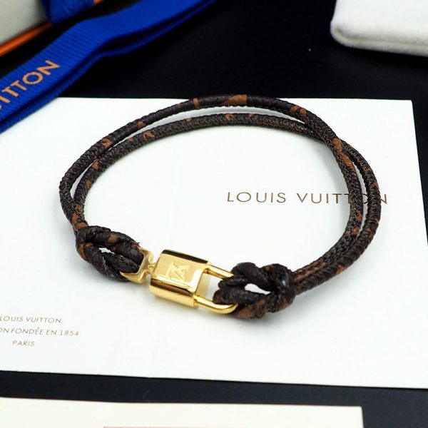 18K Louis Lock It Again Bracelet - 图片 3