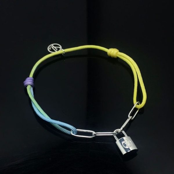 18K Louis Silver Lockit X Virgil Abloh Rainbow Bracelet - 图片 2