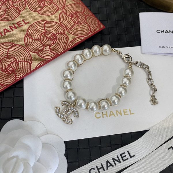 18K Pearls CC Bracelet - 图片 5