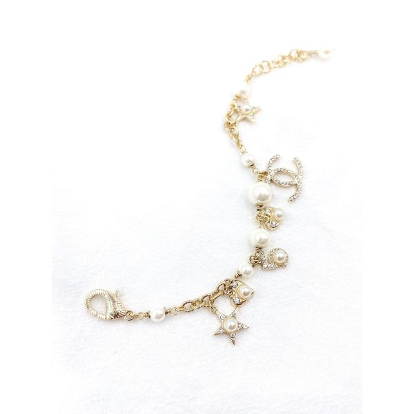 18K CC Pearls & Diamonds Bracelet - 图片 8