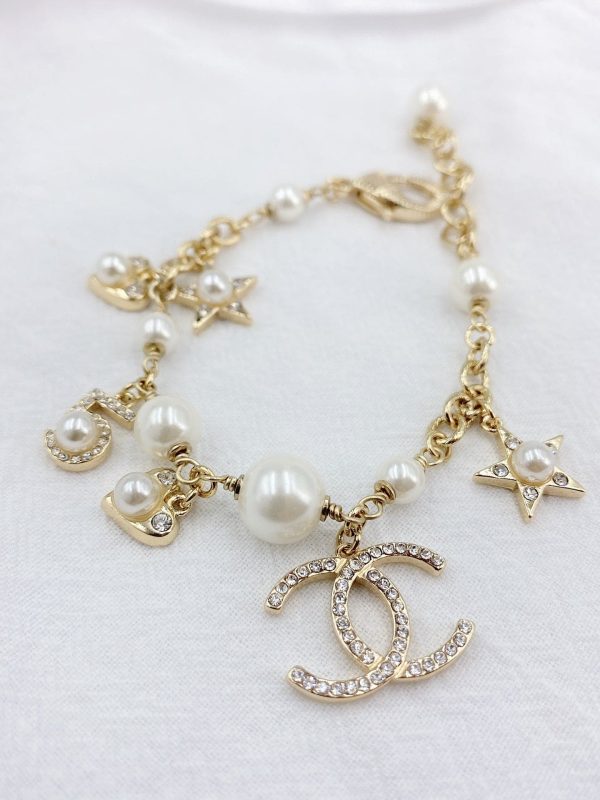 18K CC Pearls & Diamonds Bracelet - 图片 12
