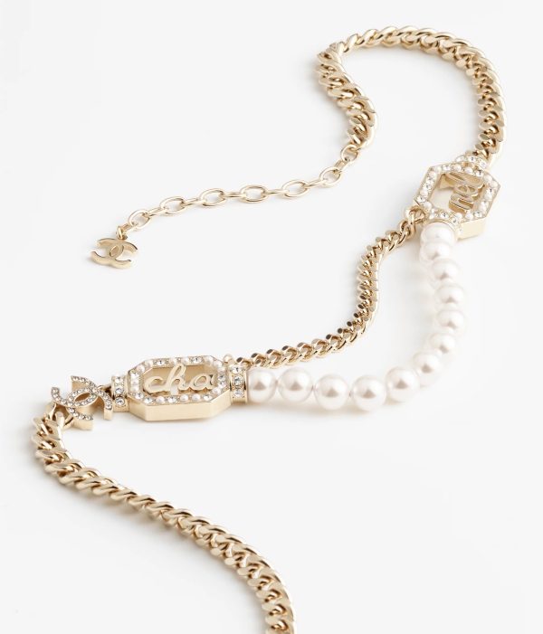 18K CC Diamonds Necklace - 图片 2