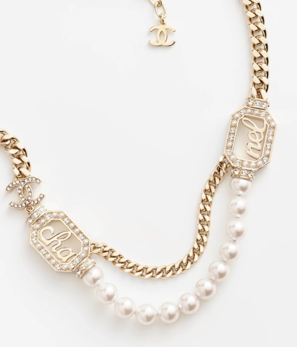 18K CC Diamonds Necklace - 图片 3