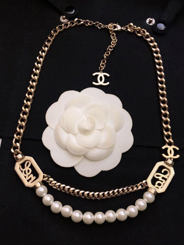 18K CC Diamonds Necklace - 图片 6
