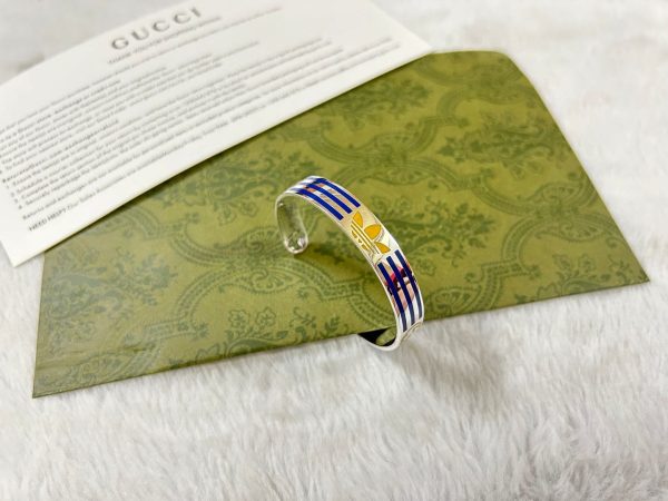 Double G x Adidas Cuff Blue Bracelet - 图片 3