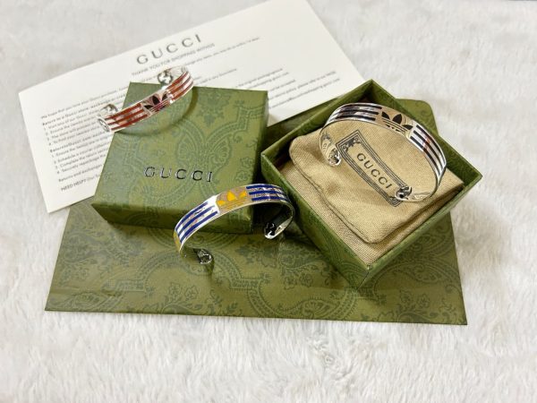 Double G x Adidas Cuff Blue Bracelet - 图片 4