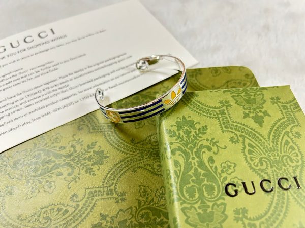 Double G x Adidas Cuff Blue Bracelet - 图片 5