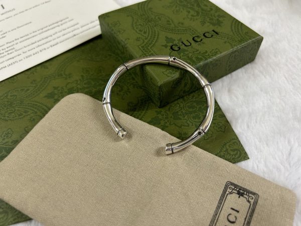 Double G Bamboo Bangle Bracelet - Image 4