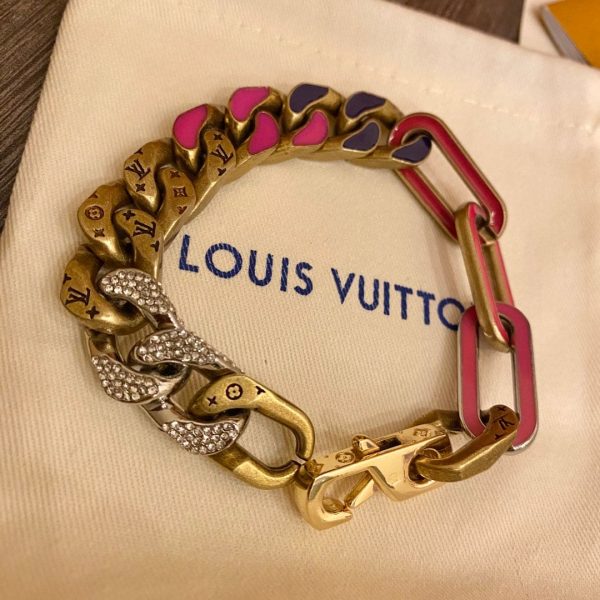 18K Louis Mixed Chains Bracelet - 图片 3