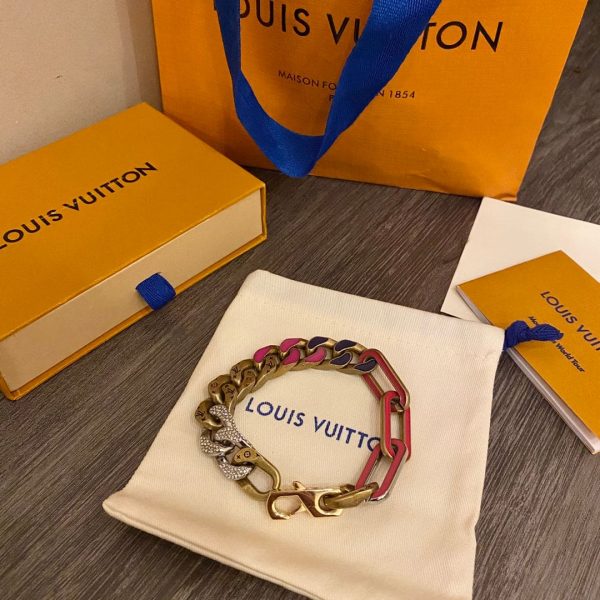18K Louis Mixed Chains Bracelet - 图片 6
