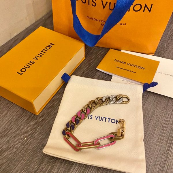 18K Louis Mixed Chains Bracelet - 图片 8