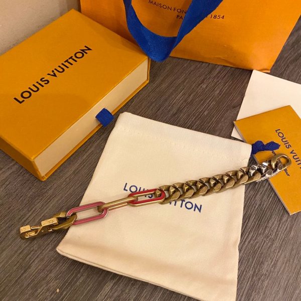 18K Louis Mixed Chains Bracelet - 图片 9