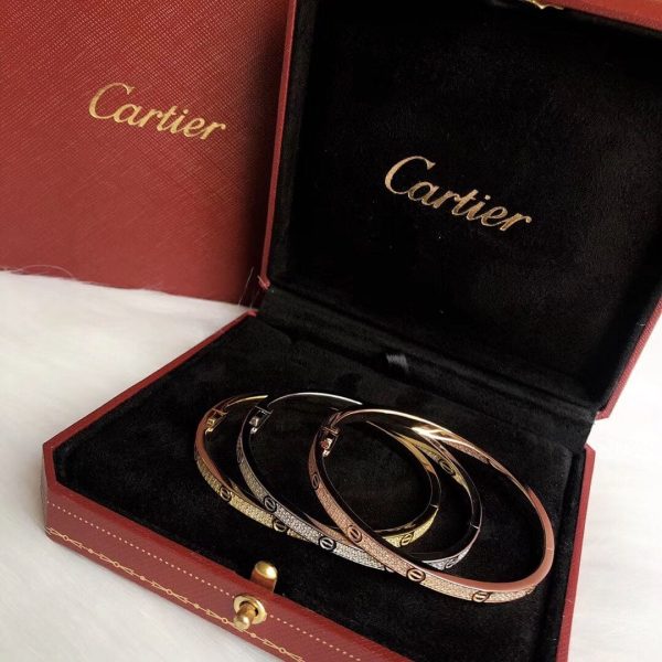18K Love Diamonds Small Bracelet - 图片 10