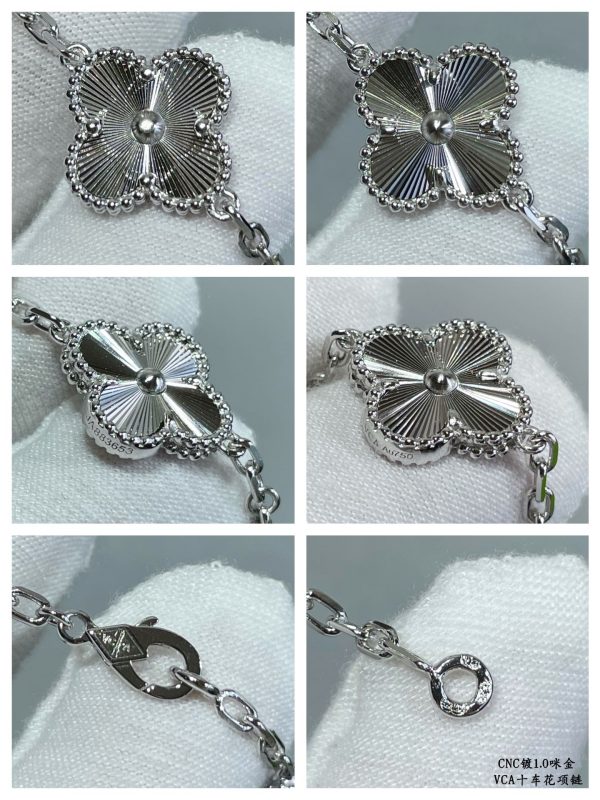 18K Vintage Alhambra 10 Motifs Necklace - 图片 10