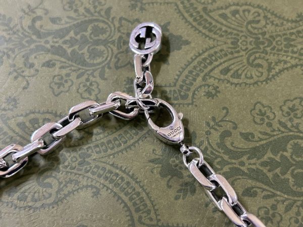Double G Interlocking G Chain Necklace - Image 7