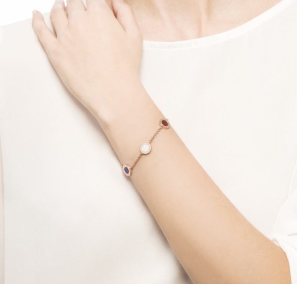 18K BV Carnelian Bracelet - Image 6