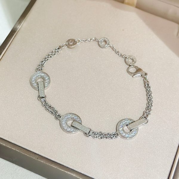 18K BV Openwork Bracelet - 图片 2