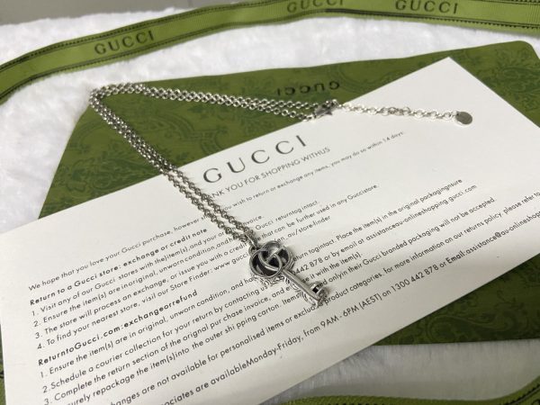 Double G Key Necklace - 图片 3