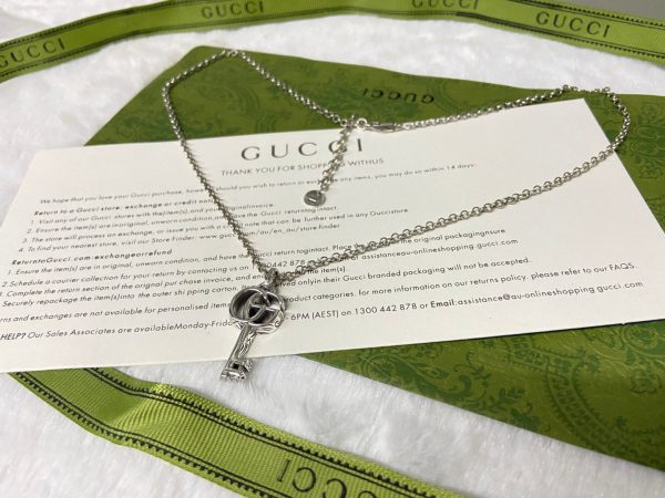 Double G Key Necklace - 图片 4