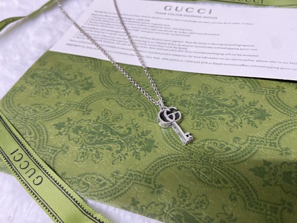 Double G Key Necklace - 图片 10