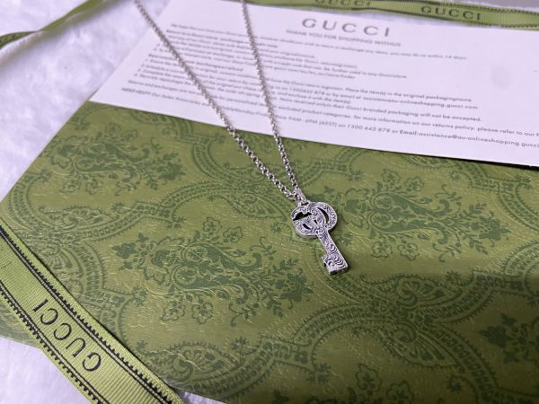 Double G Key Necklace - 图片 6