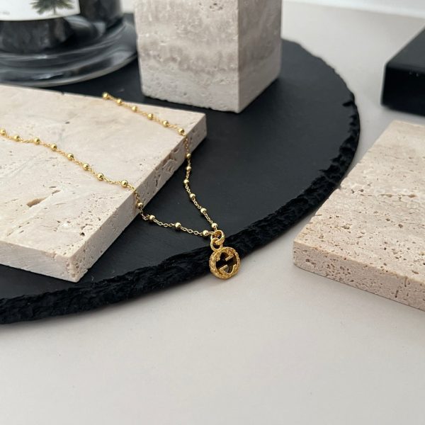18K Double G Interlocking G Necklace - 图片 3