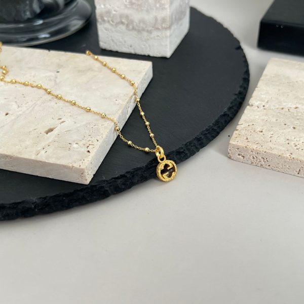 18K Double G Interlocking G Necklace - 图片 4