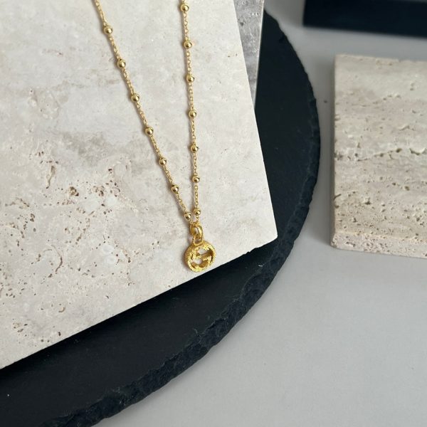 18K Double G Interlocking G Necklace - 图片 8