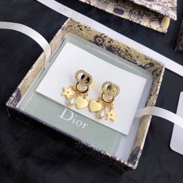 18K CD Clair D Lune Earrings - 图片 2