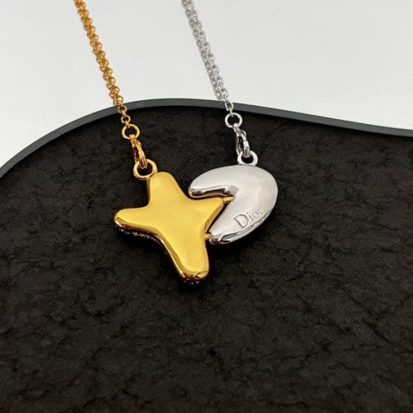 18K CD Homme x Kenny Scharf Crystal Pendant Necklace - 图片 11
