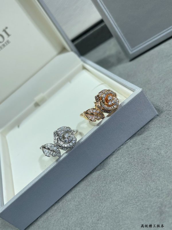 18K CD Rose Bagatelle Ring - 图片 5
