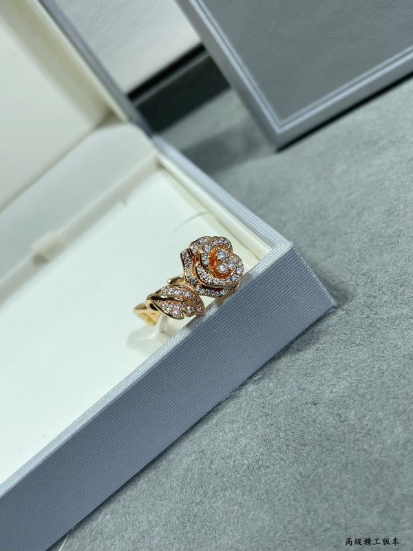 18K CD Rose Bagatelle Ring - 图片 6