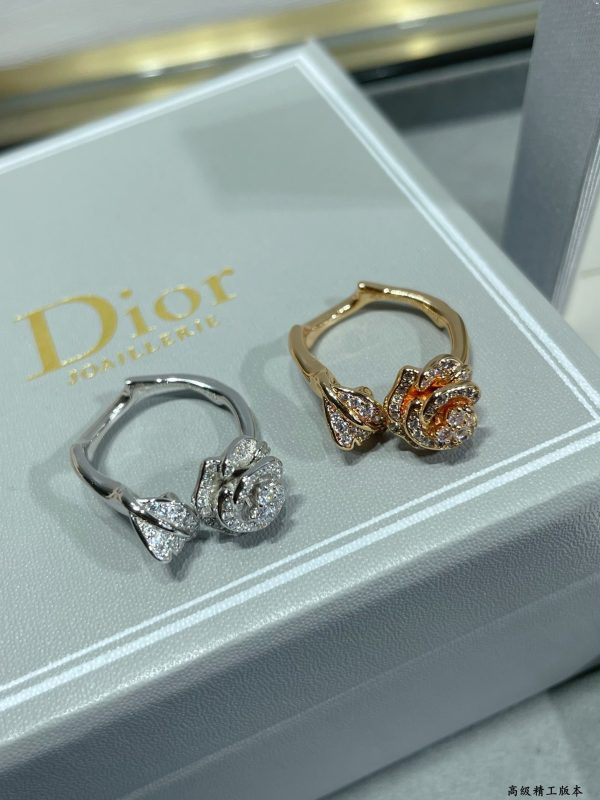 18K CD Rose Bagatelle Ring - 图片 8
